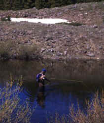 fishing in the Flat Tops of Colorado