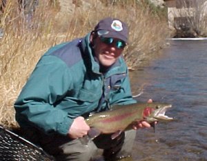 Smiling Jim with Boxwood rainbow in Colorado