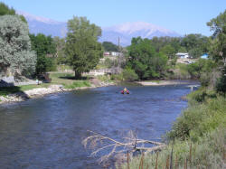 Arkansas River Colorado float flyfishing