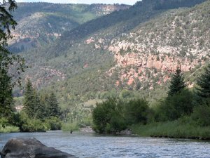 Eagle River fishing in Colorado
