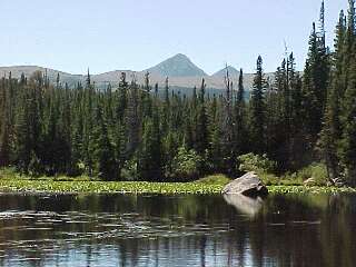 fishing lake in Colorado