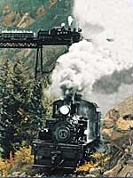 train near Georgetown Colorado