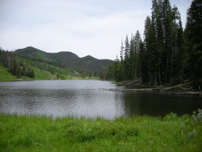 Hahns Peak Lake fishing colorado