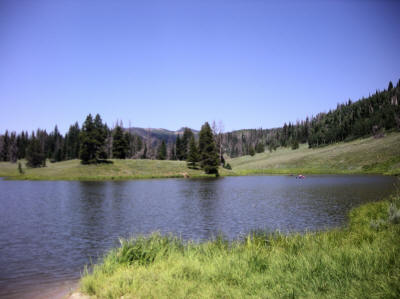 Hahns Peak Lake fishing colorado